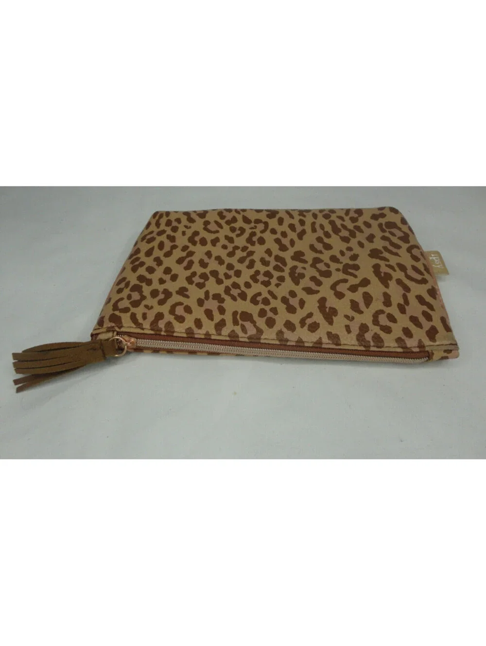 Ipsy Small Cheetah Print Cosmetic Makeup Toiletry Pouch